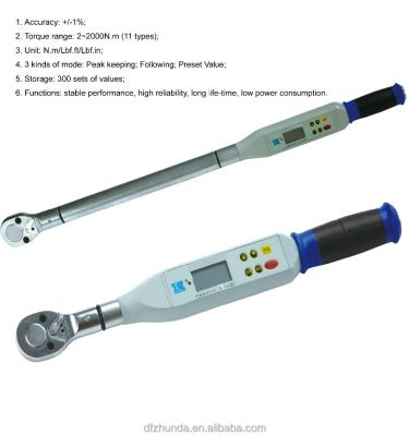 China High Quality Durable 4NM To 20NM Ratchet Flexible Head Digital Torque Wrench DIY Tools for sale