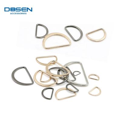 China Eco-friendly fashion shoe zinc alloy buckles, bag buckle accessories, garment accessories D-ring belt buckle for sale