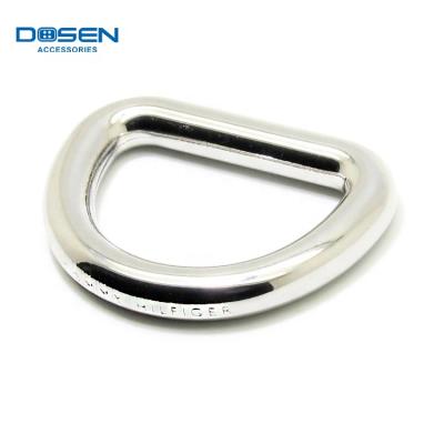 China Who respects the environment; washable; Nickel Free High Quality Metal D-ring Buckles Clasp Garment Clothing Luggage Sewing Bag Purse Handmade D-rings for sale