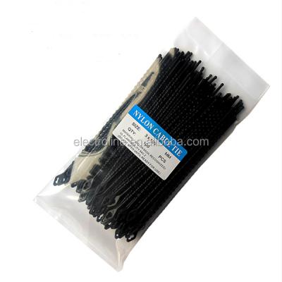 China wire & Cable Binding Wholesale Colorful Plastic Bead Self Locking Knot Plastic Tie Ties Nylon Cable Tie for sale