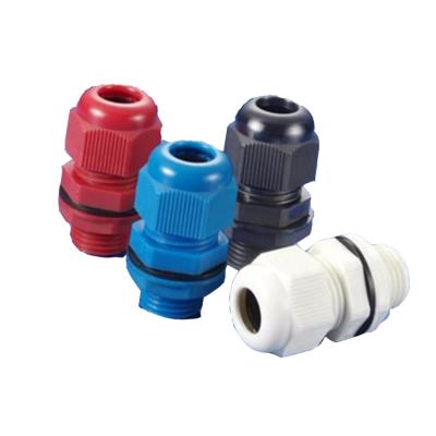 China Wholesale High Quality Nylon Connector Adjustable Black White Nylon Cable Gland for sale