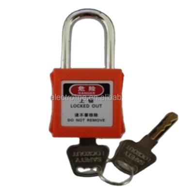 China ABS & China Manufacture ABS Steel Insulation Safety Padlock Hasp Lockout Master Durable Plastic Nylon Lock for sale