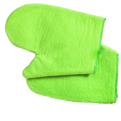 China Multifunctional 100% Microfiber Kitchen Cleaning One Finger Mitt Glove for sale