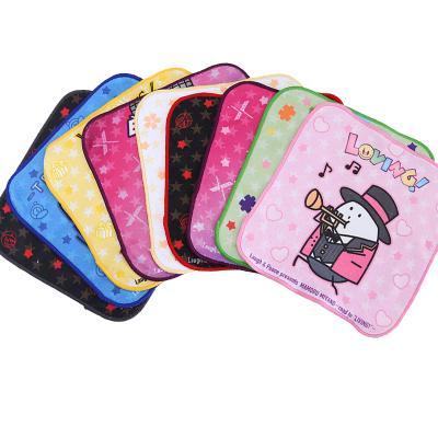 China Compressed Cheap Changshu Kritty Cartoon Printed Microfiber Hand Face Towels For Kids for sale