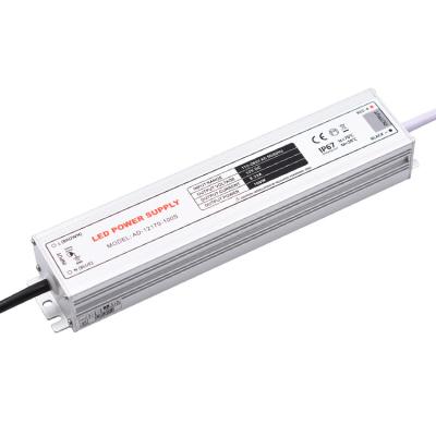 Chine transformateur de allumage extérieur de basse tension de Waterproof 12V 24V de conducteur d'alimentation d'énergie de bande de 100W LED à vendre