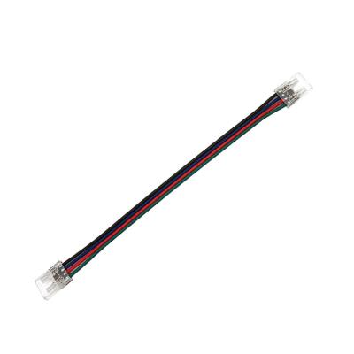 Cina Connettore della striscia di RGB LED con la larghezza 4Pin del PWB del cavo 10mm in vendita