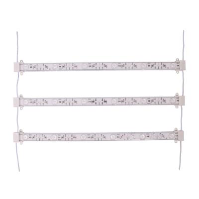 Chine Caissons lumineux rétro-éclairés extérieurs diffus de cadre d'affiche de la bande 12V 24V de Bande LED Rétroéclairé de trellis de rideau à vendre