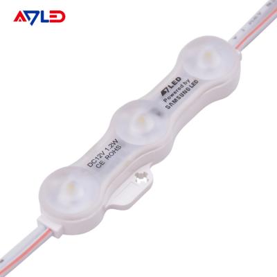 China Inyección SMD 2835 de la fuente de luz del módulo de Samsung LED 3 prenda impermeable blanca caliente de la lámpara 12V IP68 en venta