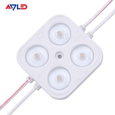 China Luz  2835 do módulo do diodo emissor de luz de Dimmable do poder superior quadrado 12V 24V IP67 impermeável de 4 lâmpadas à venda