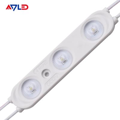 China 3 lamp 2835 12 Volt LEIDENE Modules voor de Super Heldere Tekens die van Tekenslichten IP67 Dimmable aansteken Te koop