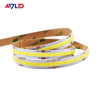 China Economical COB Flexible LED Lights Strips 12V Outdoor For Bedroom for sale