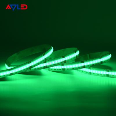 China DC24V Color Change RGBW 16.4Ft Dotless RGBW COB LED Strip For Home Decoration for sale