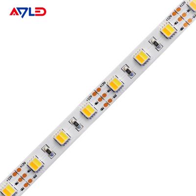 China Cor dupla ajustável 2 de 12 luzes de tira do diodo emissor de luz do volt em 1 5050 SMD impermeável exterior branco à venda