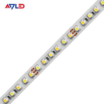 China Tira al aire libre 3528 de conexión Cuttable direccionables blancos de la luz del color dual LED del CCT en venta