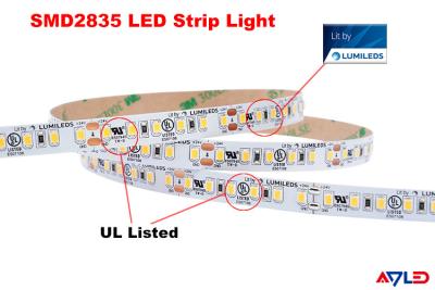 China Outdoor High Lumen Dimming LED Strip Lights SMD2835 3000k 4000k 6500k for sale