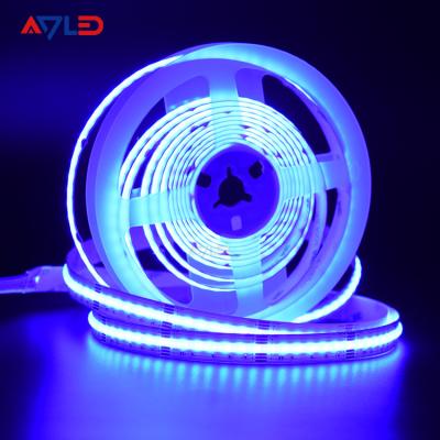 Китай COB 840 светодиоды RGB CCT Led Strip 16W/M Высокая яркость бесточечная красочная лента FOB LED для внутреннего декора комнаты продается