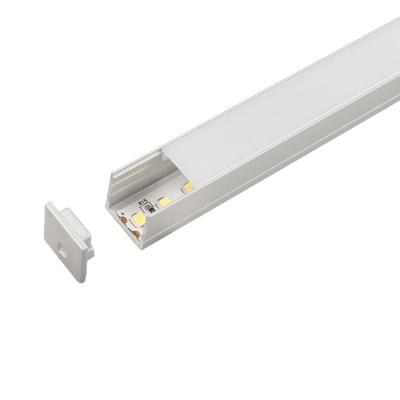 中国 1515 LED ストライプライトのためのアルミプロファイル LED 裸チャンネル 屋外 PVC LED プロファイル 販売のため