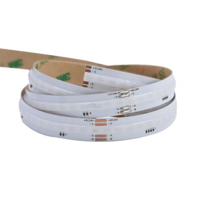 China COB Led Strip Light 630leds RGB DC12V/24V IP20 Rated Brightness & Spotless Strip Light For Linear Lighting for sale