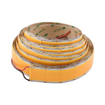 China High Density Linear Flexible COB LED Strip CRI 90+ Per Roll 5000mm Wide 6500K White Color 4600LM/M Hot Sell In Eurpean for sale