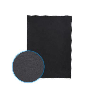 China Abrasion-Resistant Sheep Pattern PU Dipping Scratching Material Leather For Shoe for sale