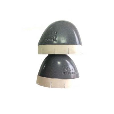 China Cheap Steel Tether Safety Trainers Toe Cap Anti Damage Insert 459# Removable Toe Cap With PE PVC Strips for sale