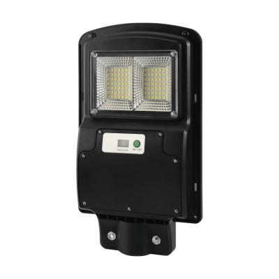 China OEM Solar Street Light IP65 Outdoor Waterproof Black Plastic Integrated Bright Light 30w 60w 90w 120w for sale