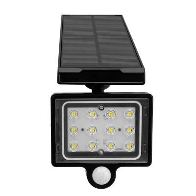 China Garden Hot Selling New Points 360 Rotate Solar Wall Light for sale