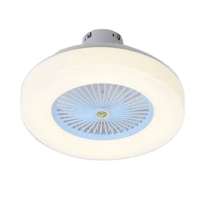 China New Arrival Modern Fashion Summer Round Seeling LED Room Fans for sale