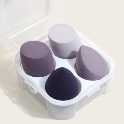 China Eco - Friendly 2 In 1 Silicone Hydrophilic Polyurethane Custom High Quality Makeup Sponge for sale