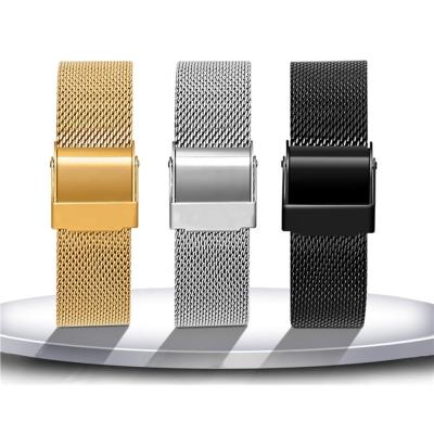 China Solid Metal Band With Quick Release Pins Customized Solid Stainless Steel Watch Band Strap Quick Release Exchangable Waterproof 16/18/20/22/24mm MetalStrap Brand for sale