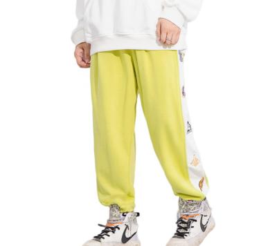 China Anyu QUICK DRY Customized Logo Printing Men Tracksuit Cotton Jogger Pants Joggers Male Sport Wear Soft Oversized Sweatpants for sale