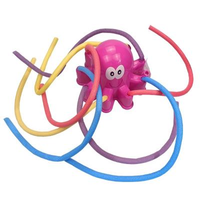 China Bring Amazon Joyous Hot Sale KIDS WATER PLAY FUNNY OCTOPUS SPRAYER Outdoor Water Sprinkler Jet for sale