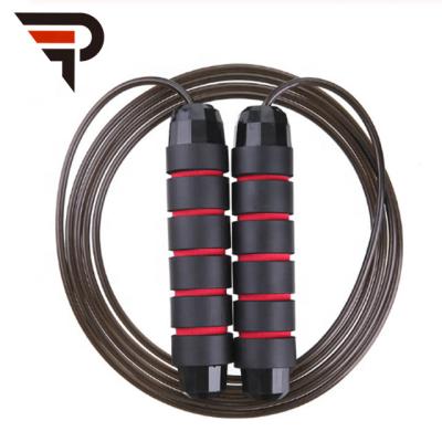 China Reusable Pilot Sports Cable Outdoor Private Label Sport Jump Rope Fitness Training Weighted High Speed ​​Jump Rope With Logo for sale