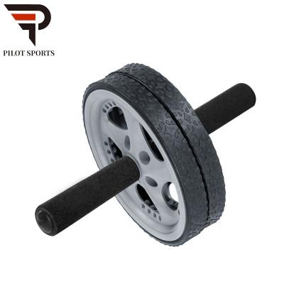 China Yoga ab wheel home use wheel smooth unremovable roller with ab mat fitness workout ab abs wheels for sale