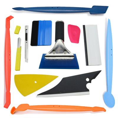 China Full Tool Kit Car Color Change Vinyl Car Wrap Application and Removal Vinyl Tool Kit for sale