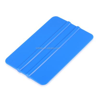 China Viable Vehicle Wrapping Blue Squeegees No Squeegee Vinyl Film Wrap Tool Fabric Felt Scraper Tinting Tool for sale