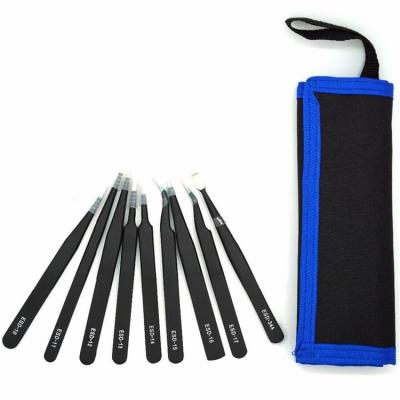 China Vetus ST-14 Tip Repair Mobile Phone Medical and Personal Care Industry 110-140mm Acute Tweezers for sale