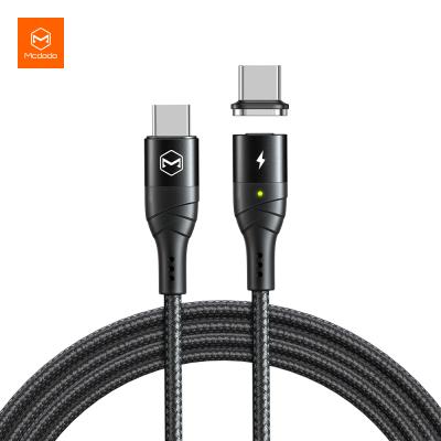 China 100w high power to 13inch macbook new! 1.2M Type Usb c to Usb C Computer Cables Laptop Charger 100W Magnetic Fast Charging PD 5A Cable for sale