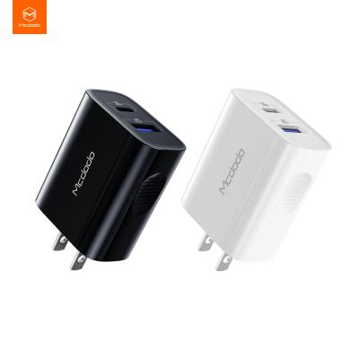 China QC3.0 Mcdodo 20W Dual Charger Wall Adapter USB Palladium QC Usb C Fast Charger Dual For Iphone Samsung Huawei Xiaomi for sale