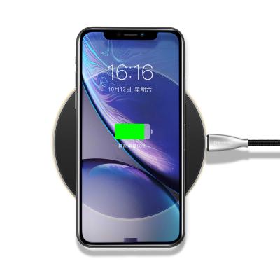 China With LED Mcdodo 5W/7.5W/10W QI Approved Wireless Charger with LED Light for iPhone 8/X and Samsung Fast Charging for sale