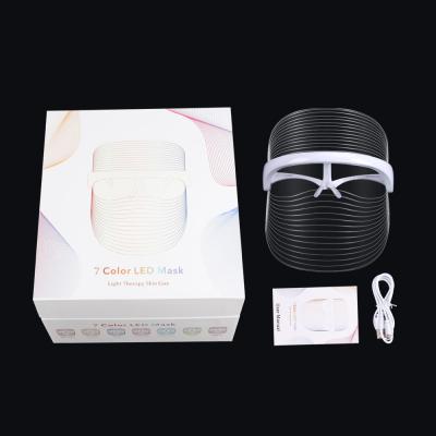 China Dye Removal Wireless Led Pdt Face Mask Beauty 7 Colors Facial Mask Machine for sale