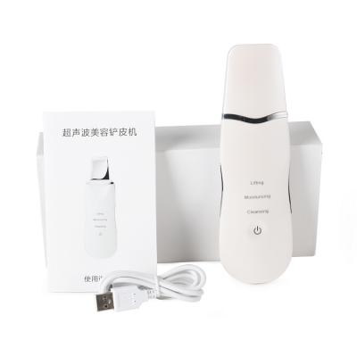 China Cordless Ultrasonic Skin Massager DEEP CLEANSING Facial Skin Scrubber for sale