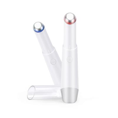 China Mini LED Dark Circles Vibration Massager Eyes And Lips Massage Eye Beauty Device for sale