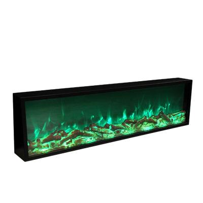 China Indoor used rv Moloney wifi electric fireplace wall hanging producer for sale