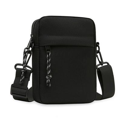 China Durable Factory Direct Sales Simplicity Men's Shoulder Bags Oxford Cloth Waterproof Small Crossbody Bag for sale