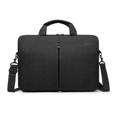 China Waterproof New Arrival Office Computer Bag Multi-functional Solid Color Comfortable Handle One Shoulder Laptop Bag for sale