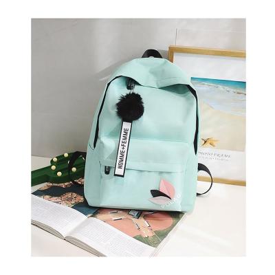 China Durable Manufacture Simplicity School Backpack Teenage Schoolbag Cheap Backpacks for sale