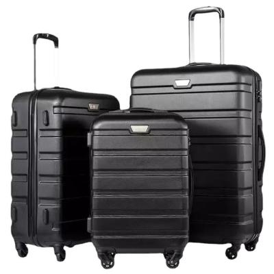 China Durable High Quality ABS PC Suitcases Luggage Carry on Luggage Travel Bags Case Cabin Suitcase Sets Hard Spinner Luggage Suitcase for sale