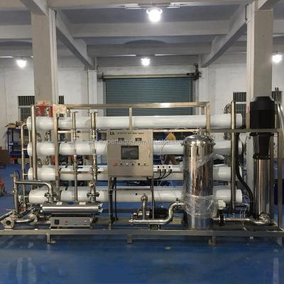 China 20m3/h Plant Carbonated Beverage Processing Machine RO Drinking Water Treatment Plant for sale