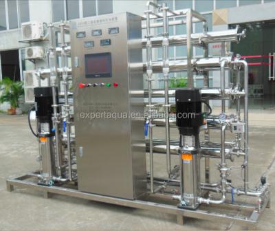 China 2000L/H Pharmaceutical Sanitary SS316 High Water Treatment RO EDI Sanitary Purified Equipment for sale